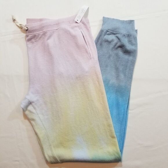 Theo‎ & Spence Rainbow Ombre Sweat Pants Sz 2X - Picture 2 of 5